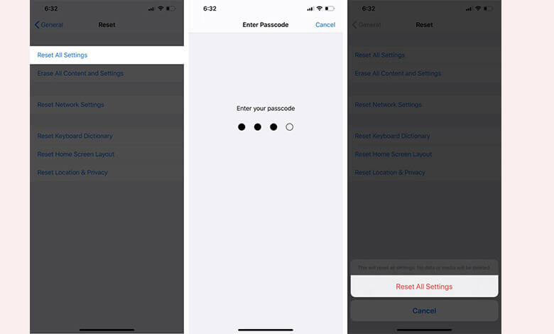Passwords on iphone